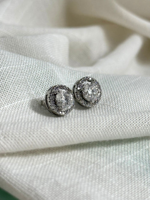 Pendientes "Moissanita Ice Glow"