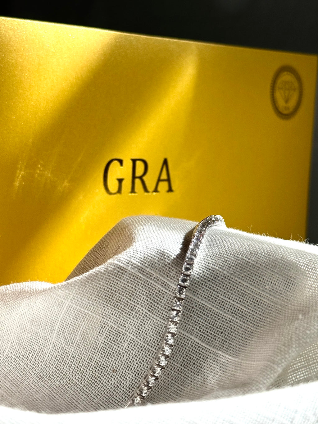 Pulsera "Éclat Eternity Moissanita"