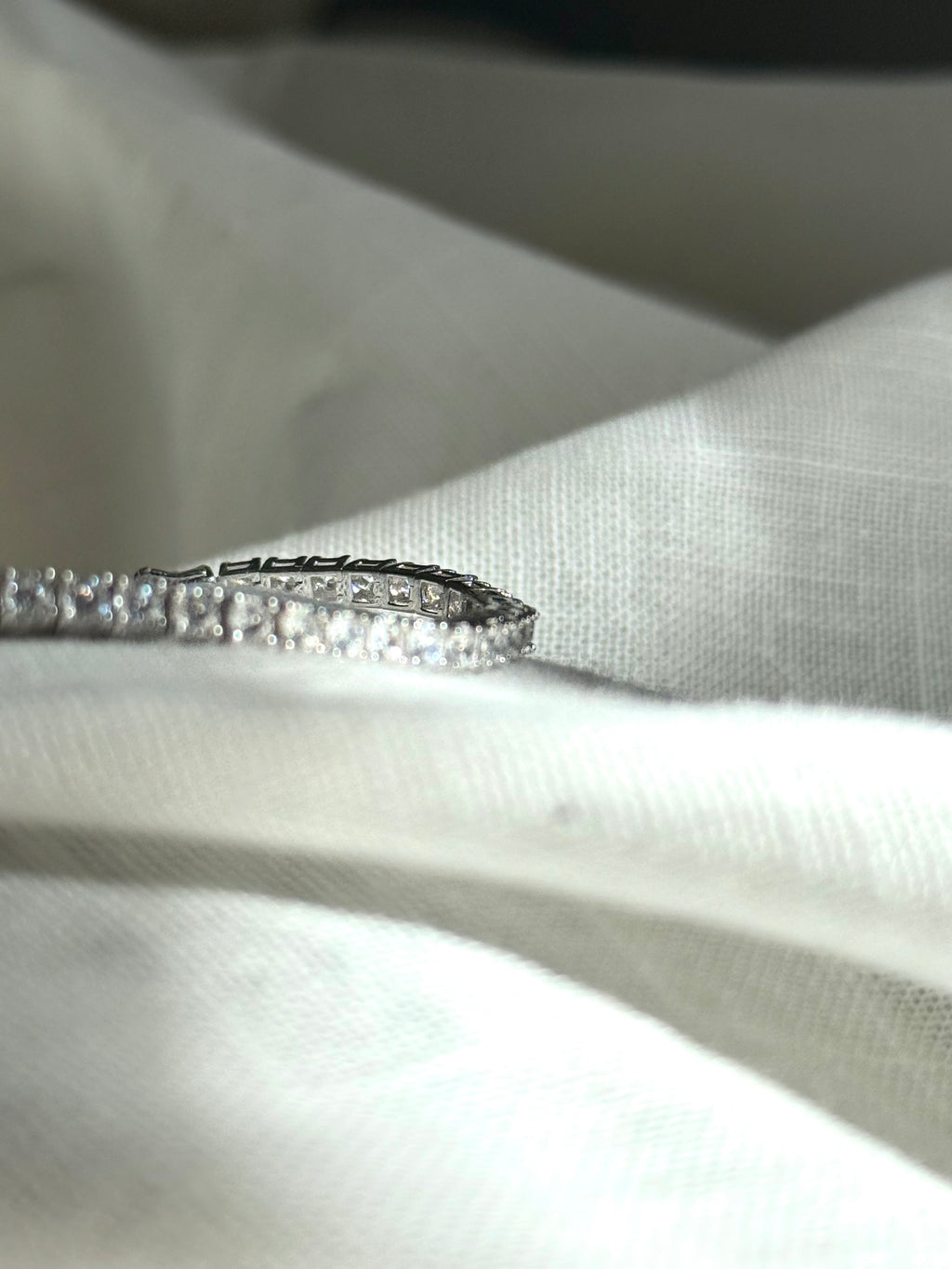 Pulsera "Éclat Eternity Moissanita"